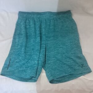 Xersion Blue Athletic Shorts Lightweight Stretchy Knit